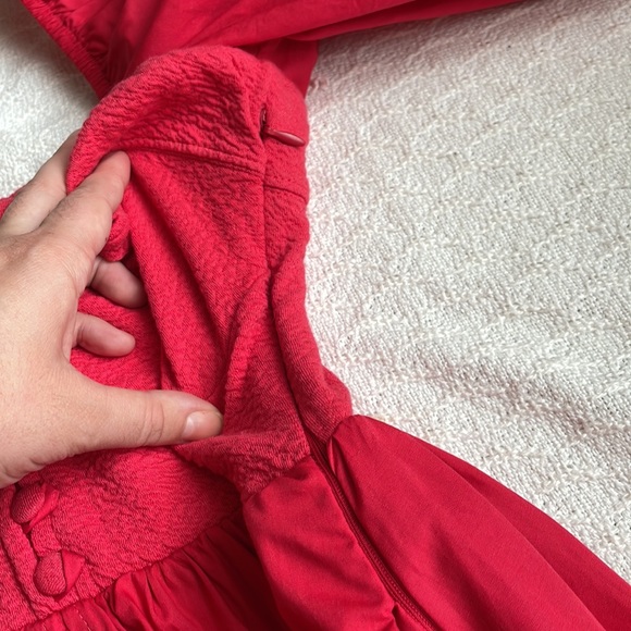 Maeve Puff-Sleeved Sweetheart Mini Dress - Picture 6 of 10